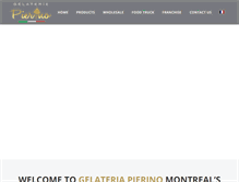 Tablet Screenshot of gelateriepierino.com